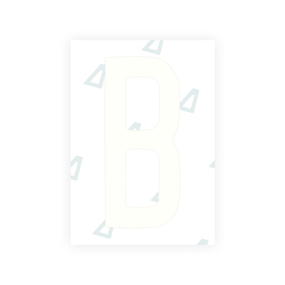 Alite Nanofilm para placas de vehículos de Estados Unidos (Luisiana) – Símbolo "B"