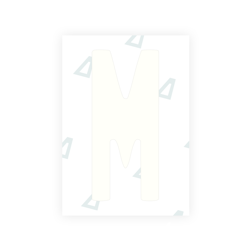 Alite Nanofilm pour plaques d'immatriculation américaines (Colorado) - Symbole « A »