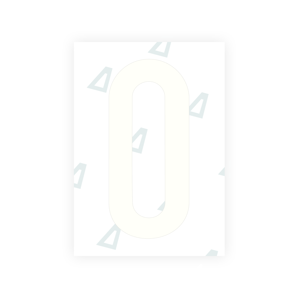 Alite Nanofilm for US (Louisiana) license plates - Symbol "O"