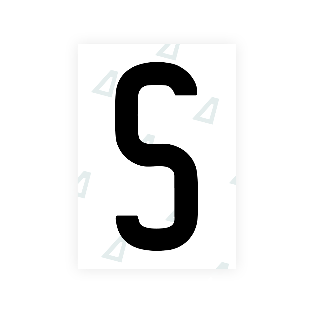 Alite Nanofilm für US-amerikanische (Colorado) Kfz-Kennzeichen – Symbol „A“