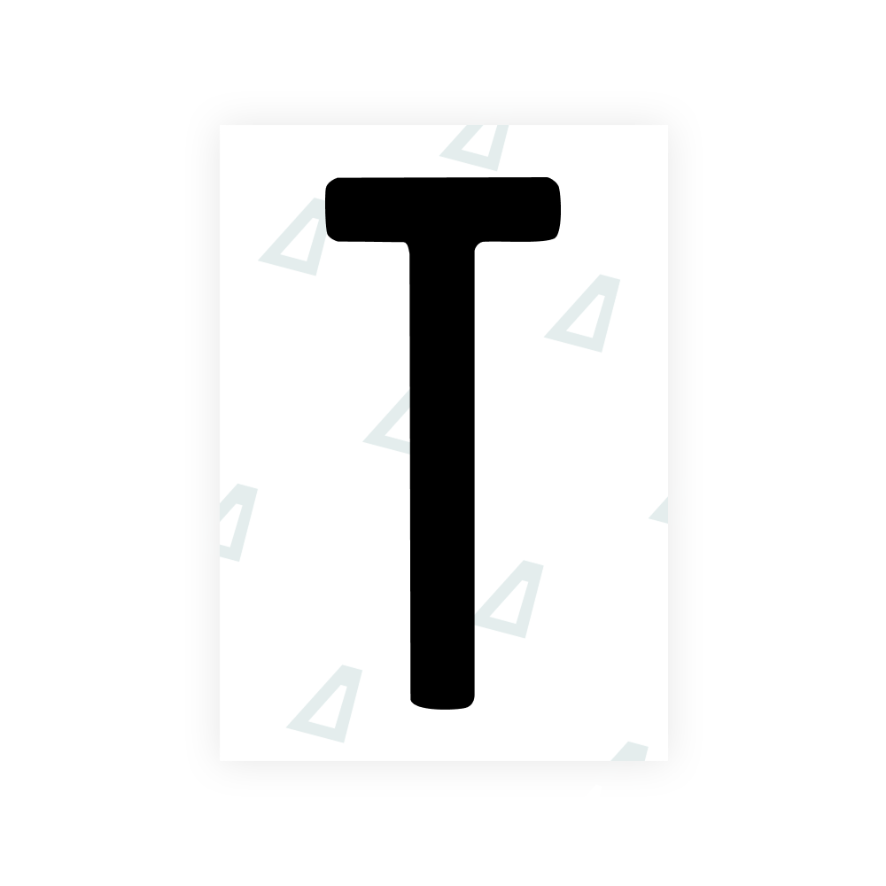 Alite Nanofilm for US (Louisiana) license plates - Symbol "T"