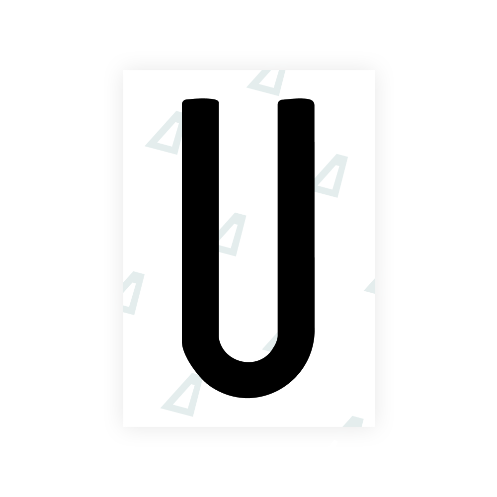 Alite Nanofilm pour plaques d'immatriculation américaines (Colorado) - Symbole « A »