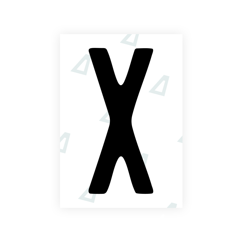 Alite Nanofilm for US (Louisiana) license plates - Symbol "X"