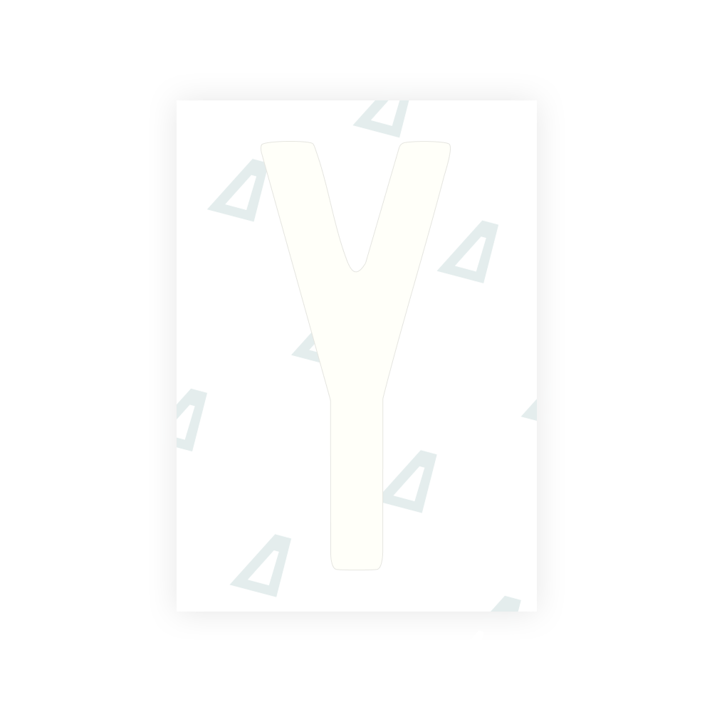 Alite Nanofilm for US (Louisiana) license plates - Symbol "Y"