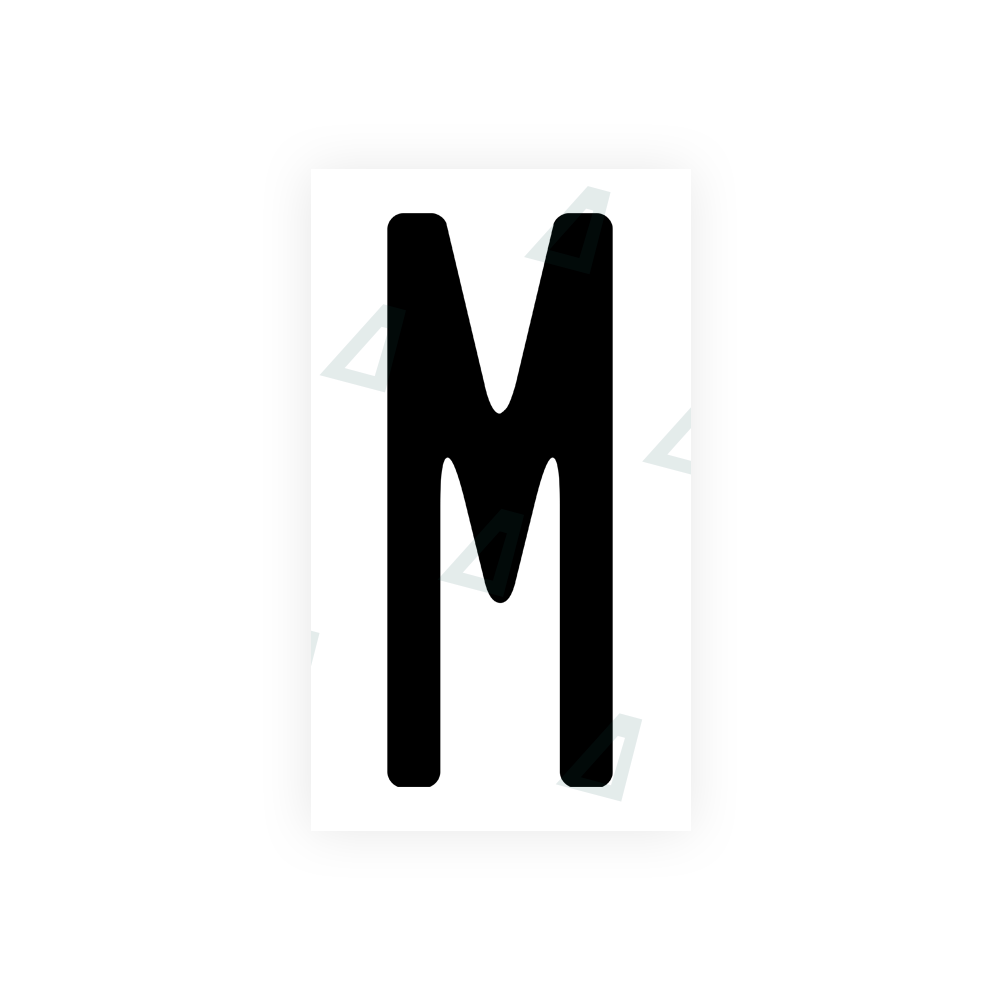 anti radar number sticker
