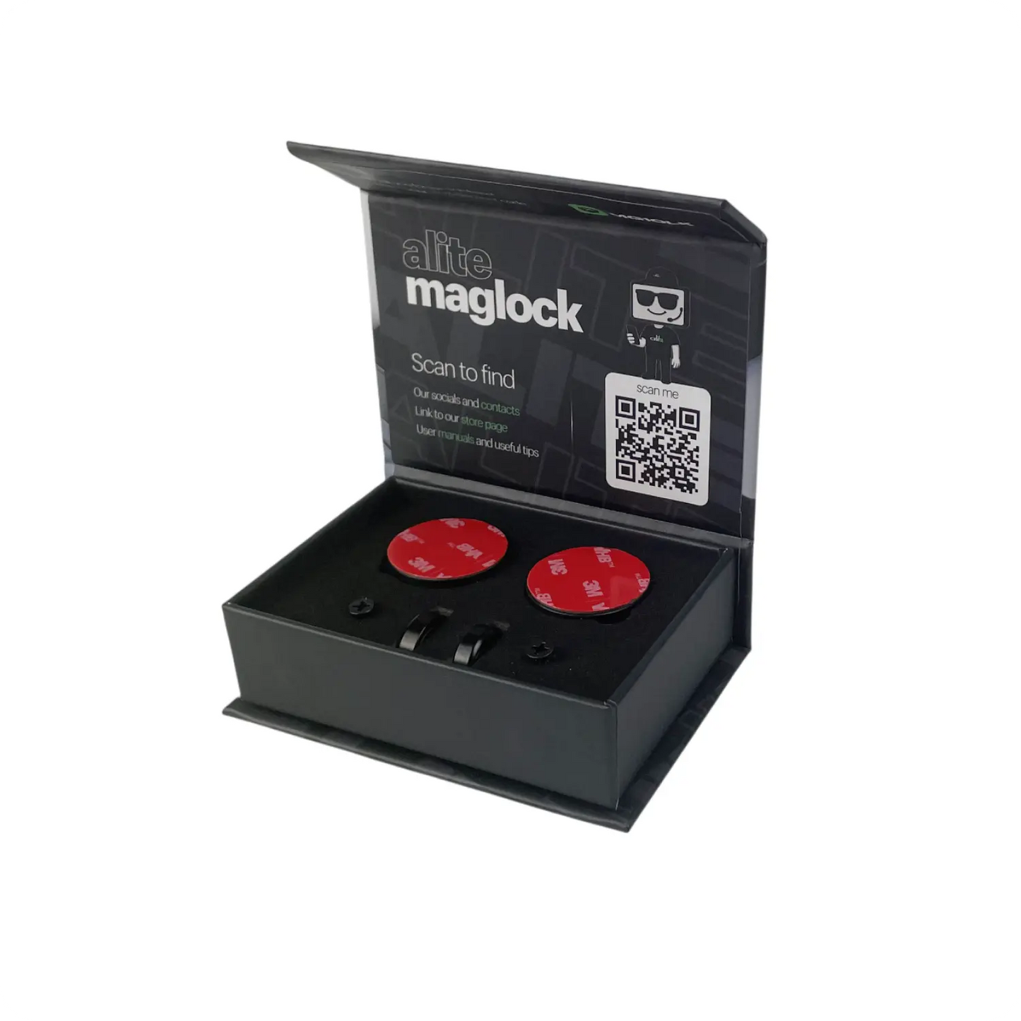 マグネット式ナンバープレートホルダー - Alite Maglock 2.0(1枚用