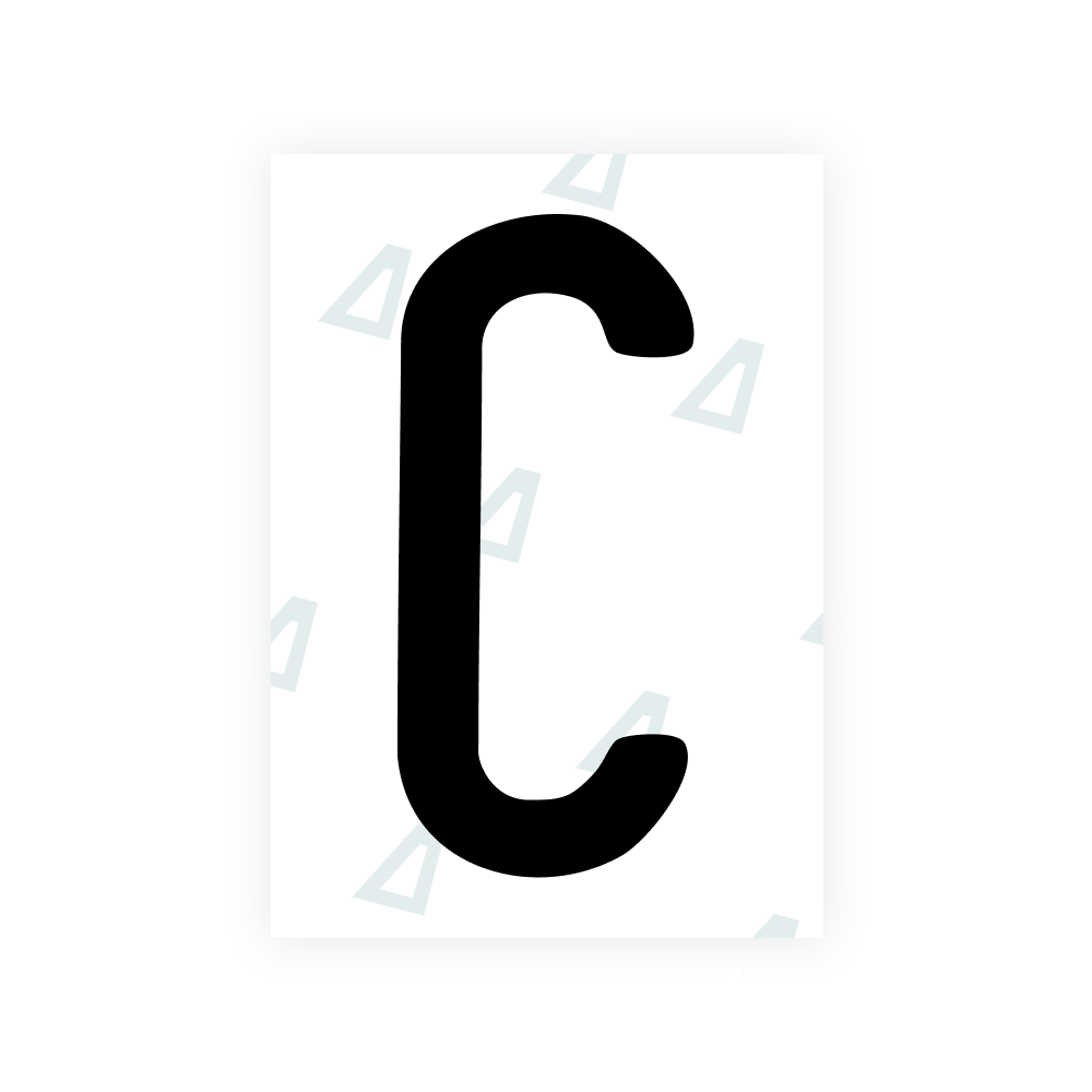 Alite Nanofilm for US (New Hampshire) license plates - Symbol "C"