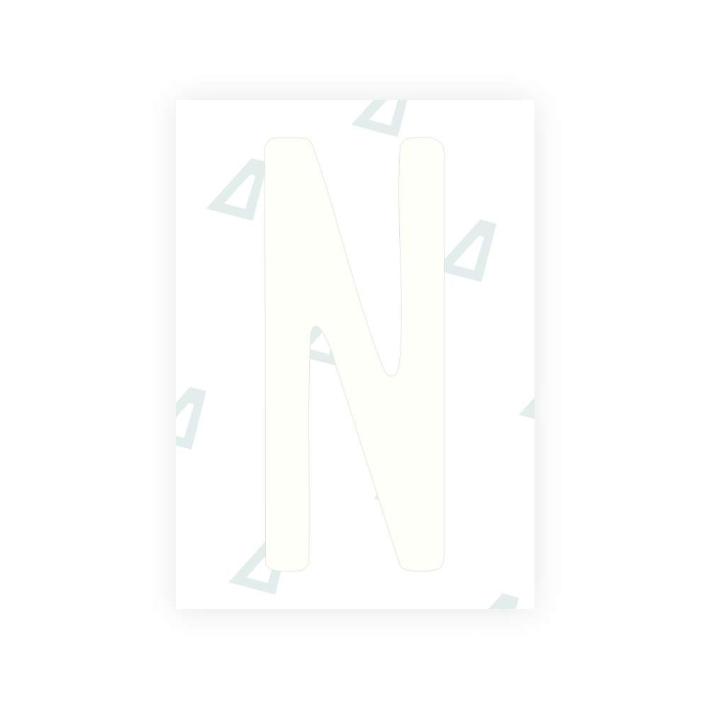 Alite Nanofilm for US (Mississippi) license plates - Symbol "N"