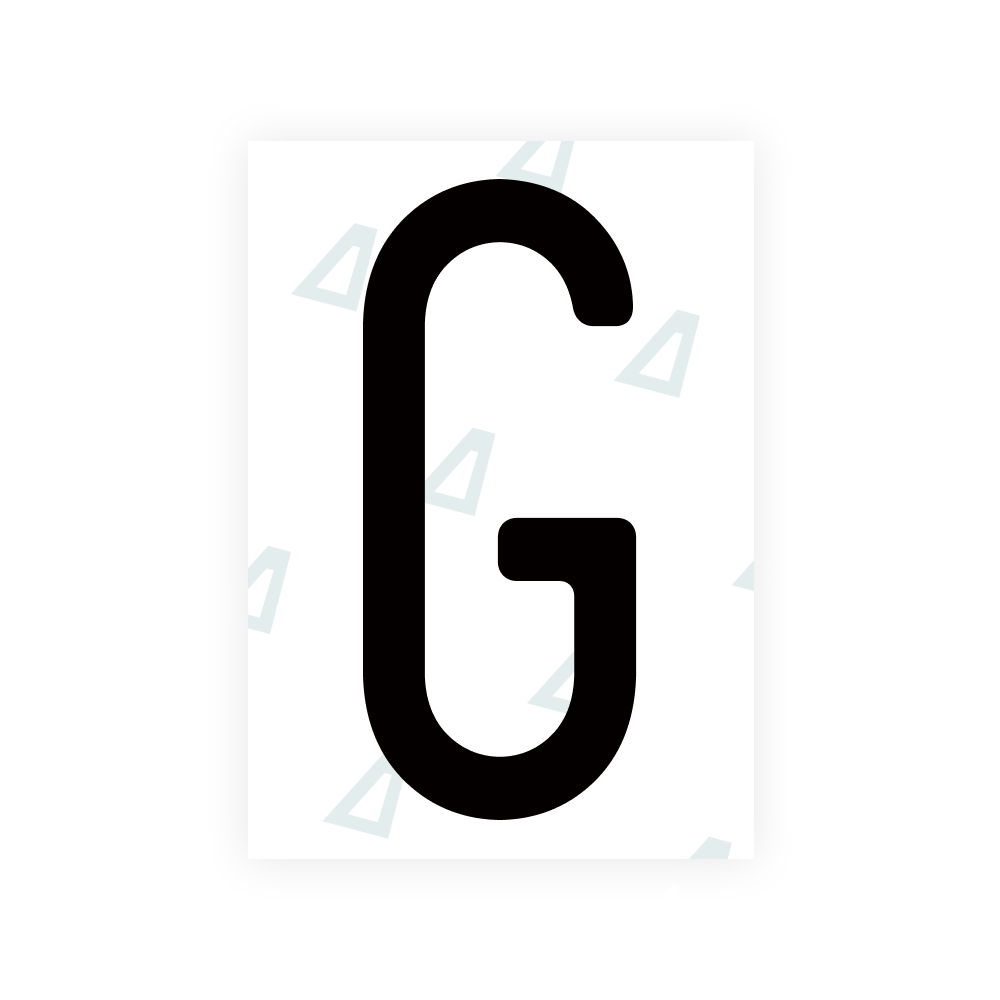 Alite Nanofilm for US (Missouri) license plates - Symbol "G"