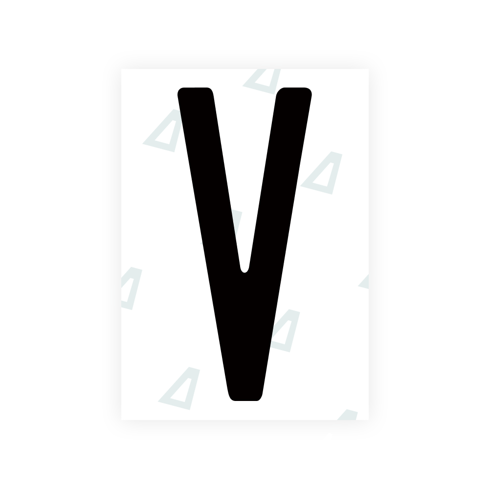 Nanopelícula Alite para placas de matrícula de EE. UU. (Missouri) - Símbolo "V"