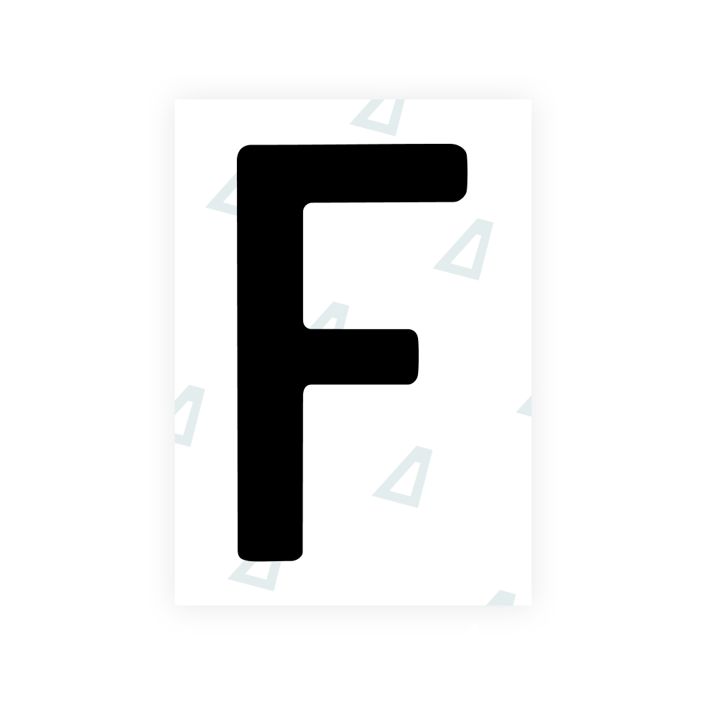 Alite Nanofilm für australische (New South Wales) Kfz-Kennzeichen - Symbol "Z"
