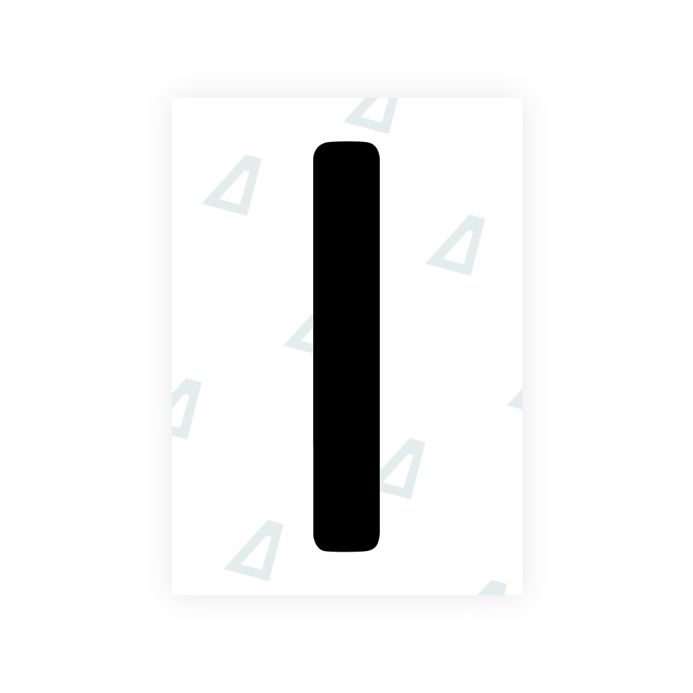 Alite Nanofilm for New Zealand license plates - Symbol "I"