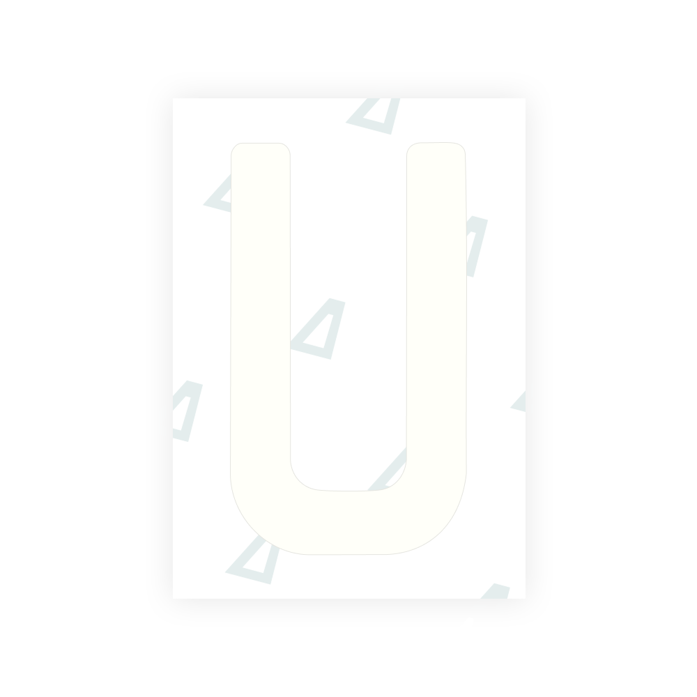 Alite Nanofilm for New Zealand license plates - Symbol "U"