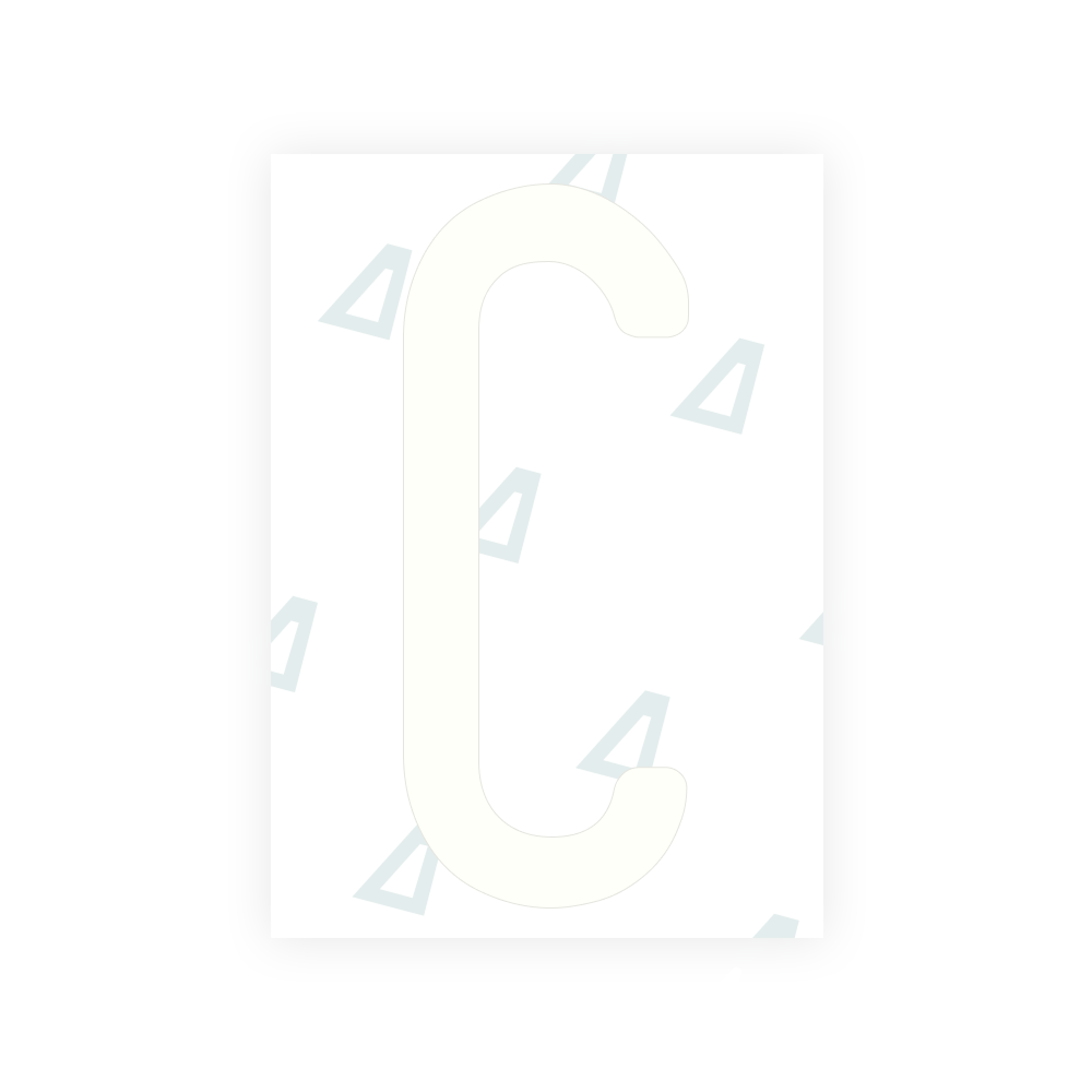 Alite Nanofilm for Nigeria license plates - Symbol "C"