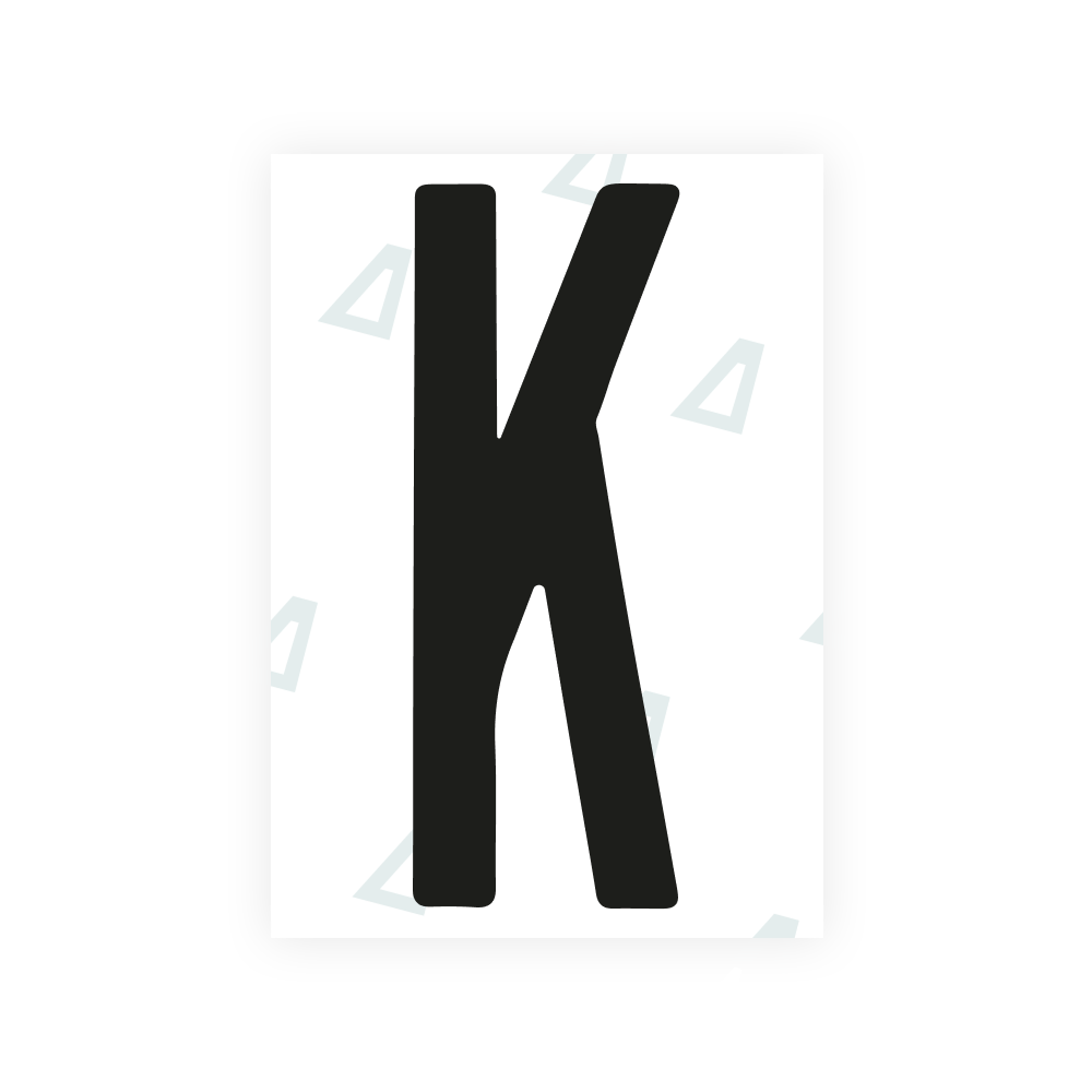 Alite Nanofilm for Nigeria license plates - Symbol "K"