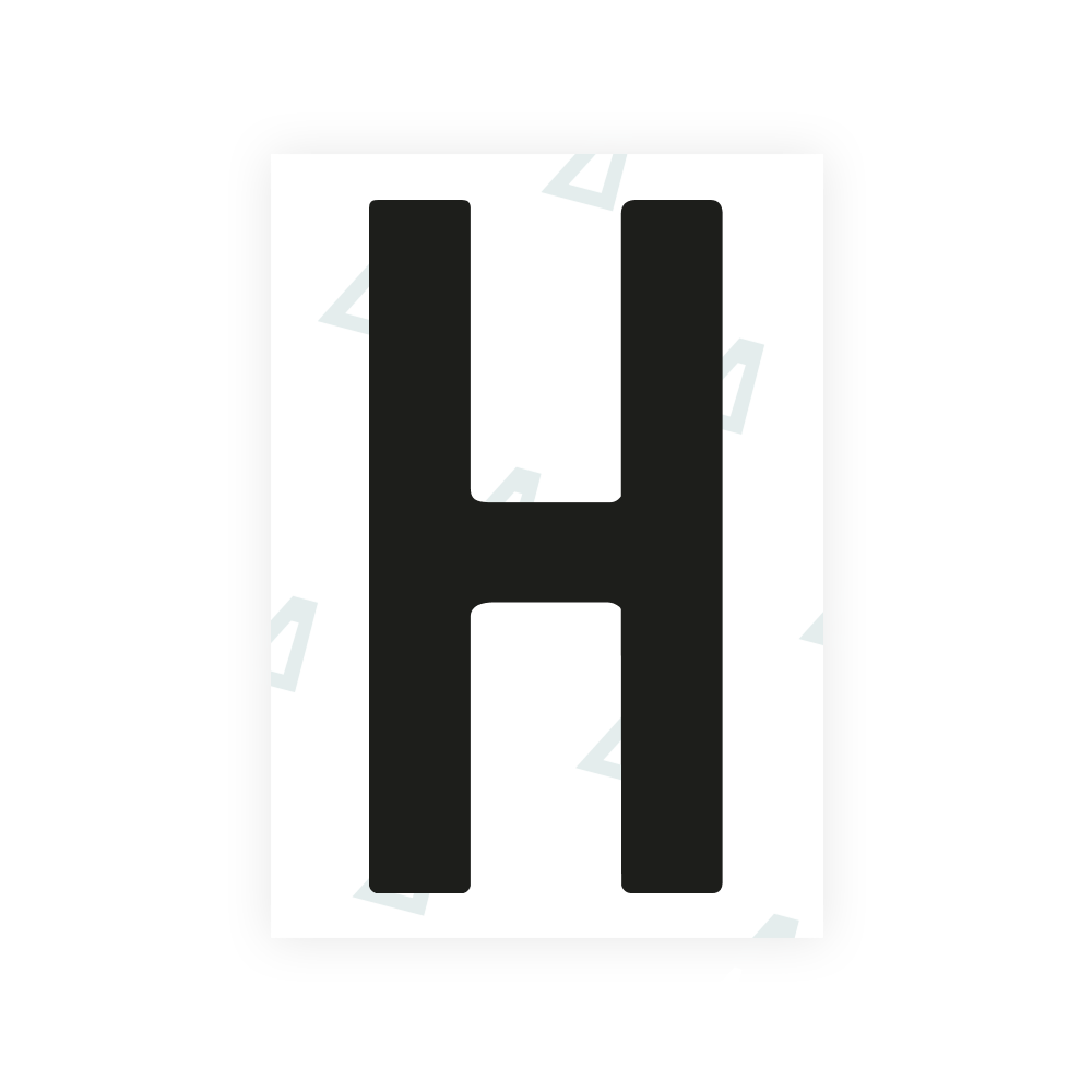 Nanofilme Alite para placas de veículos dos EUA (Havaí) - Símbolo "Z"