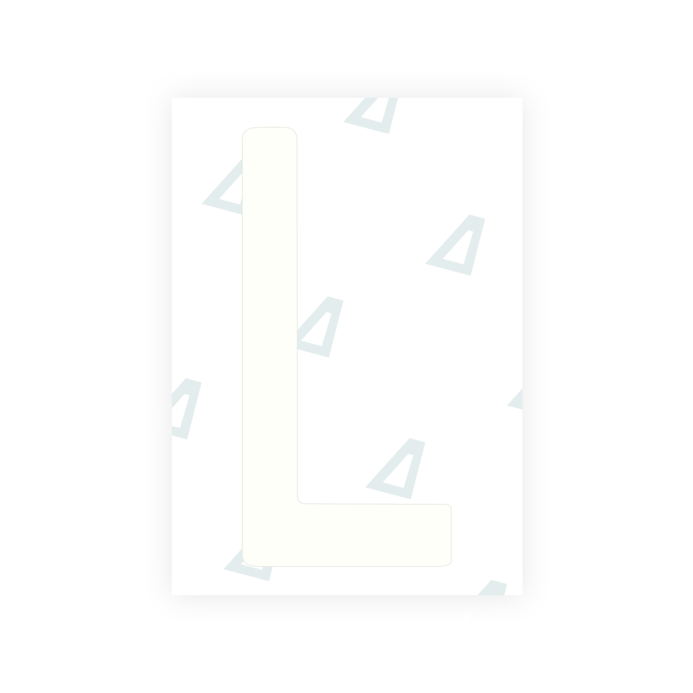 Alite Nanofilm for US (North Dakota) license plates - Symbol "L"