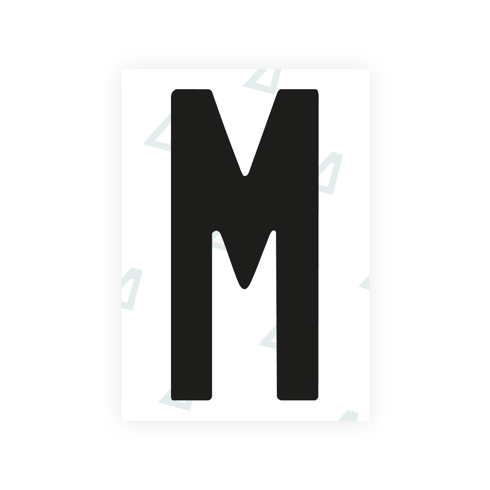 Alite Nanofilm for US (North Dakota) license plates - Symbol "M"