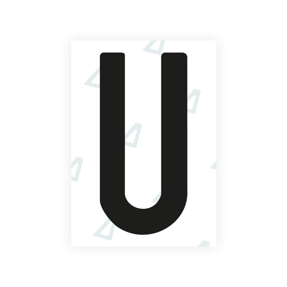 Alite Nanofilm pour plaques d'immatriculation des États-Unis (Dakota du Nord) – Symbole "U"