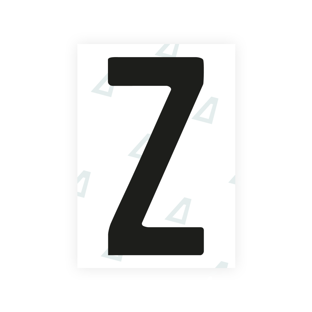Alite Nanofilm for US (North Dakota) license plates - Symbol "Z"