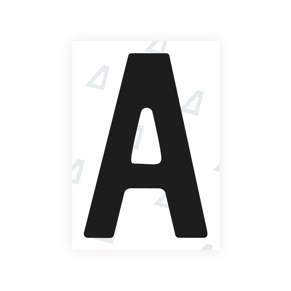 Alite Nanofilm for Norway license plates - Symbol "A"