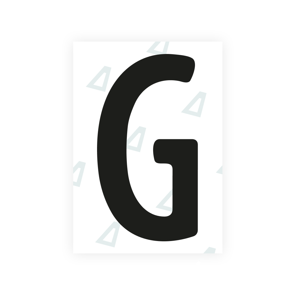 Alite Nanofilm for Norway license plates - Symbol "G"