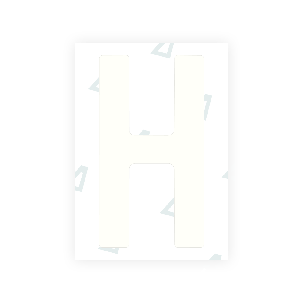 Alite Nanofilm for Norway license plates - Symbol "H"