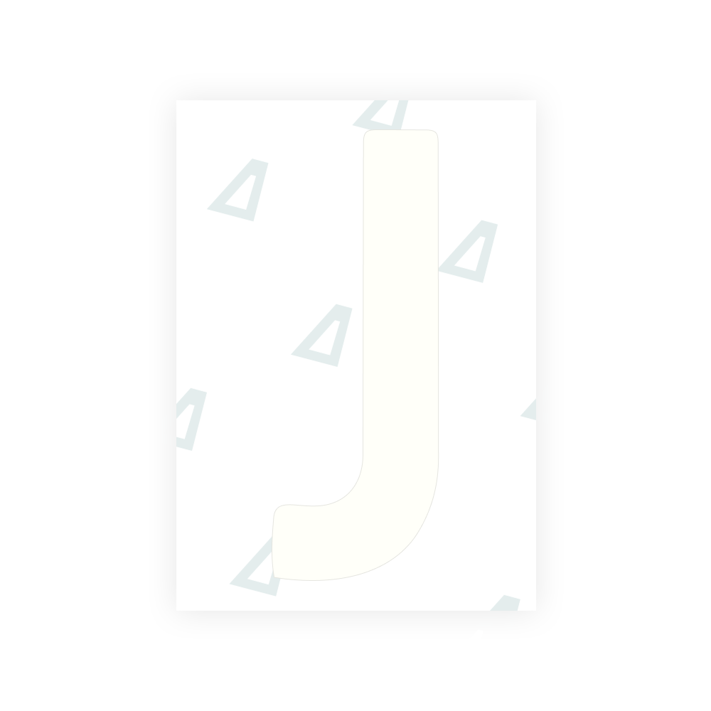 Alite Nanofilm for Norway license plates - Symbol "J"