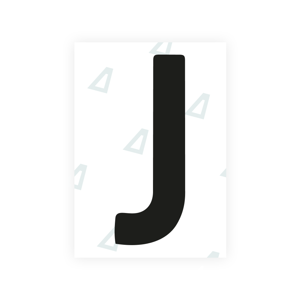 Alite Nanofilm for Norway license plates - Symbol "J"