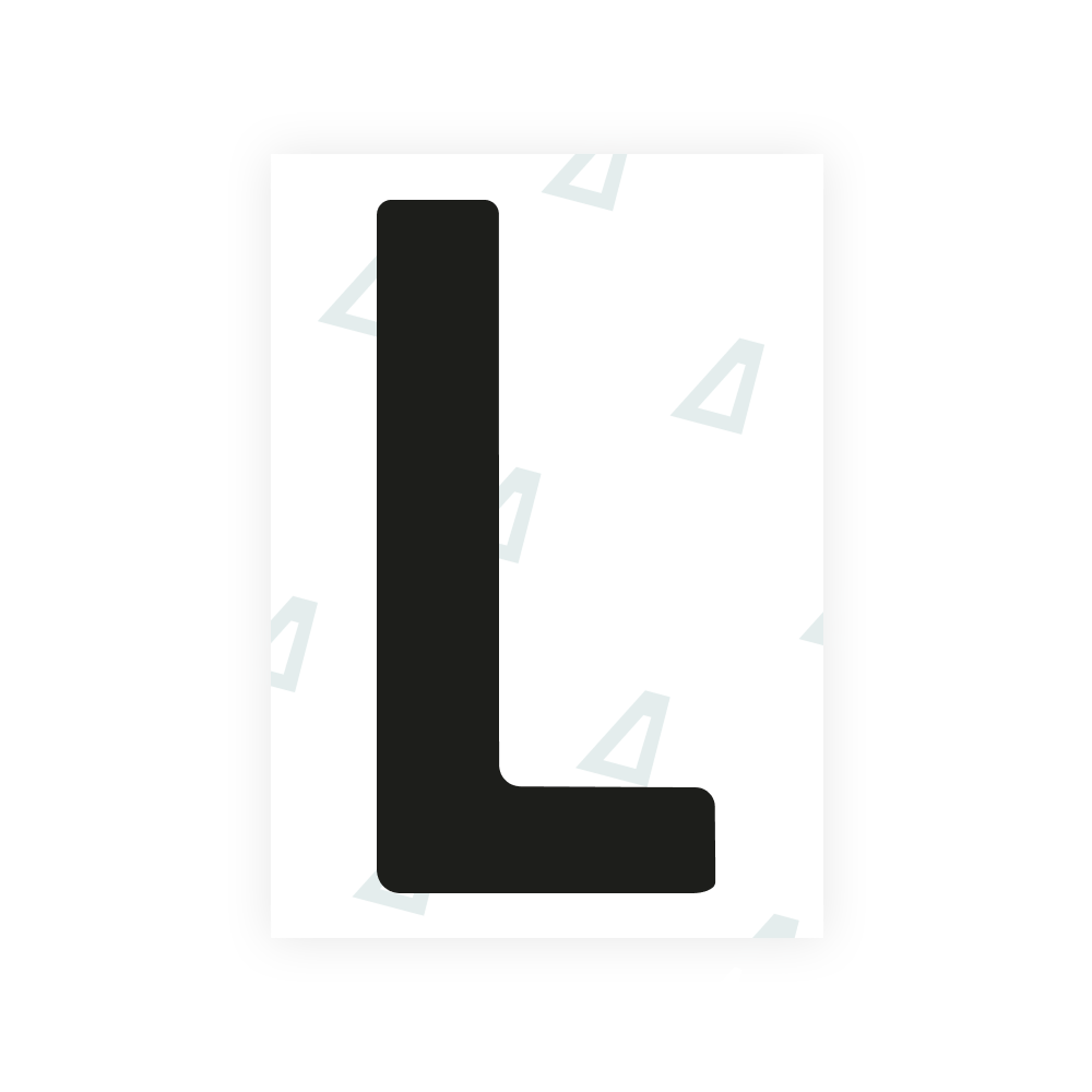 Alite Nanofilm for Norway license plates - Symbol "L"