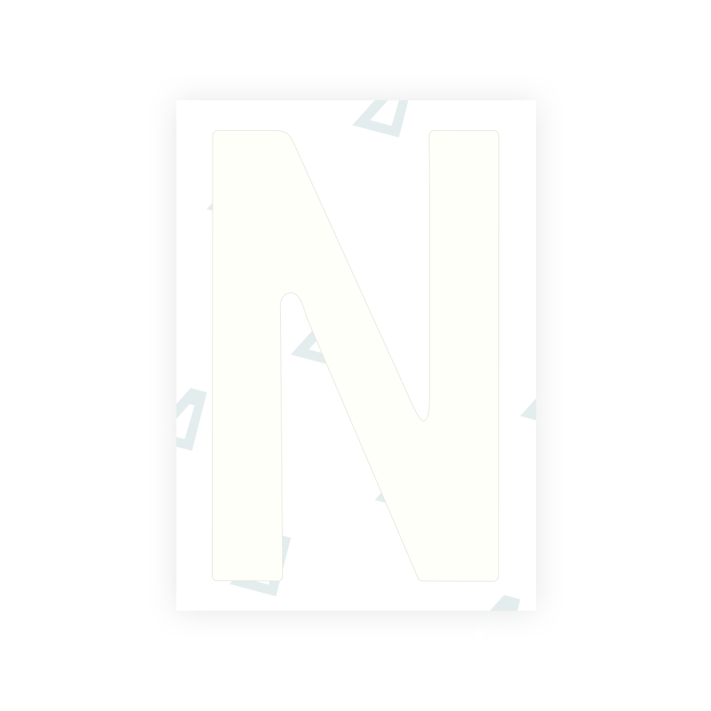Alite Nanofilm for Norway license plates - Symbol "N"