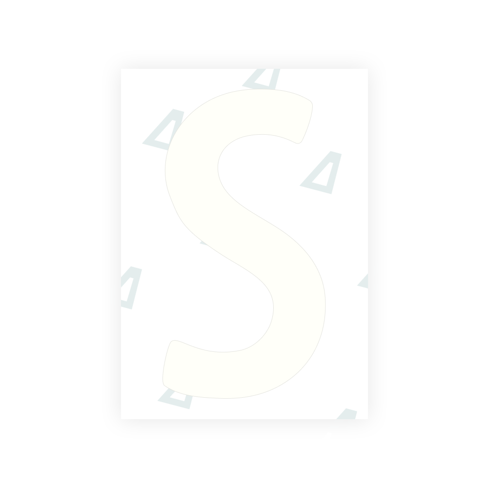 Alite Nanofilm for Norway license plates - Symbol "S"