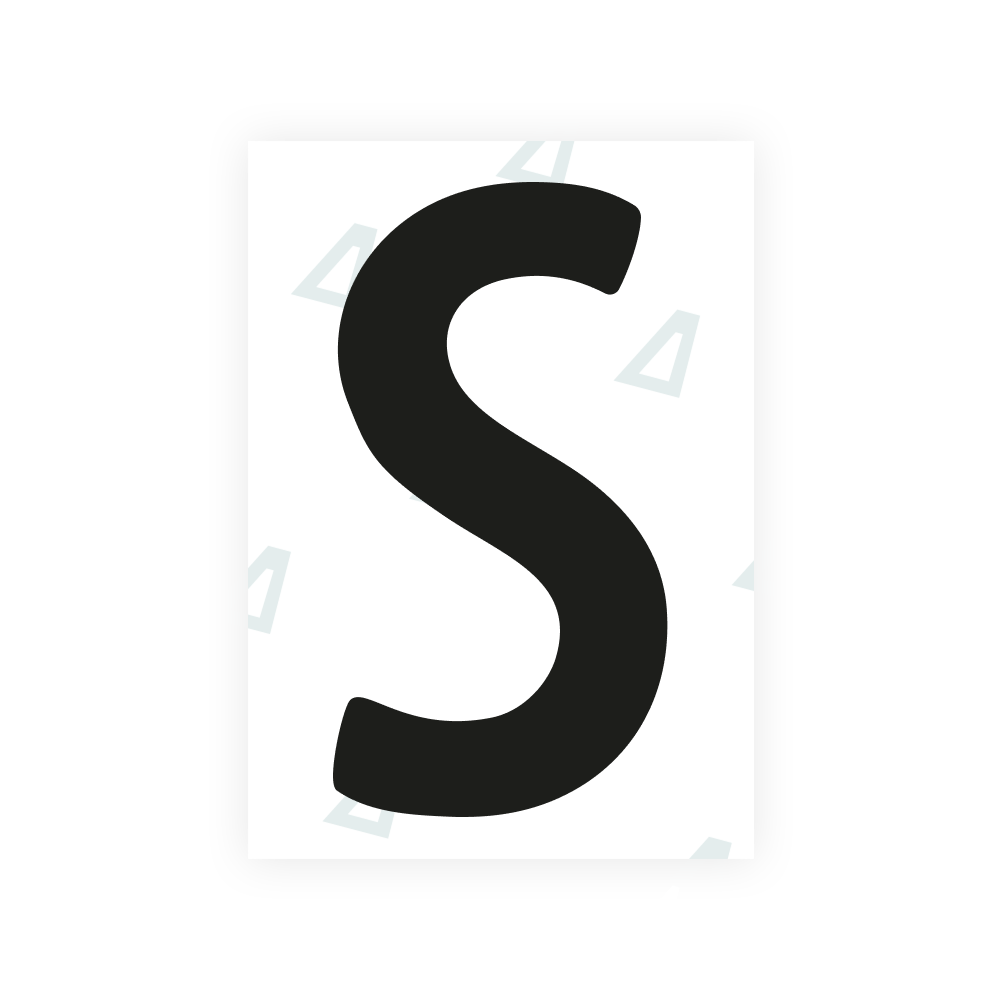 Alite Nanofilm for Norway license plates - Symbol "S"