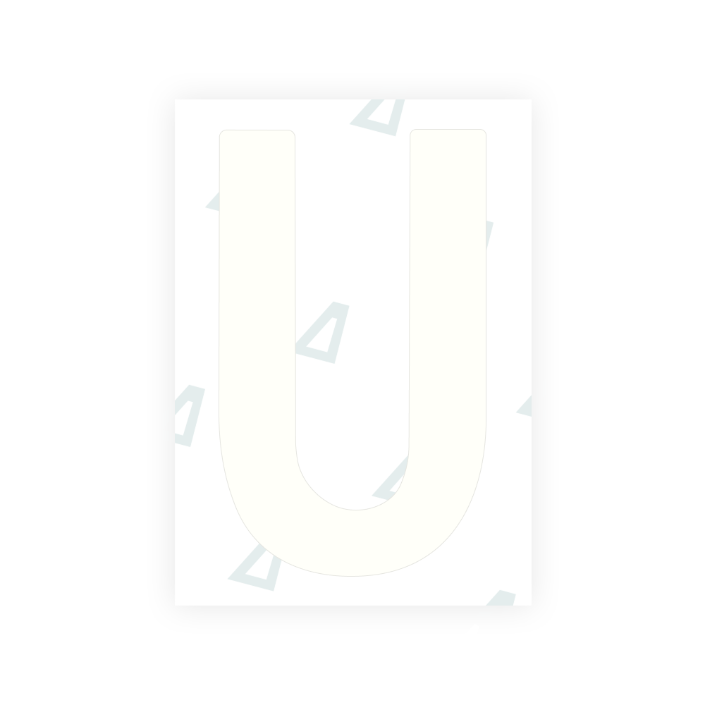Alite Nanofilm for Norway license plates - Symbol "U"