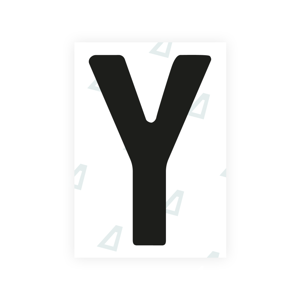 Alite Nanofilm for Norway license plates - Symbol "Y"