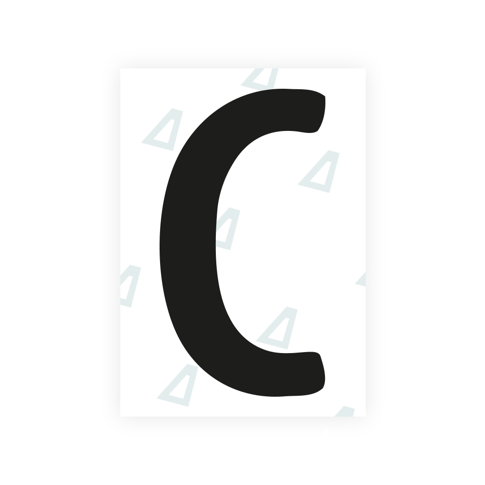 Alite Nanofilm for Norway license plates - Symbol "C"