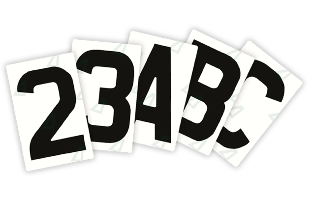 Nanofilm License Plate Sticker