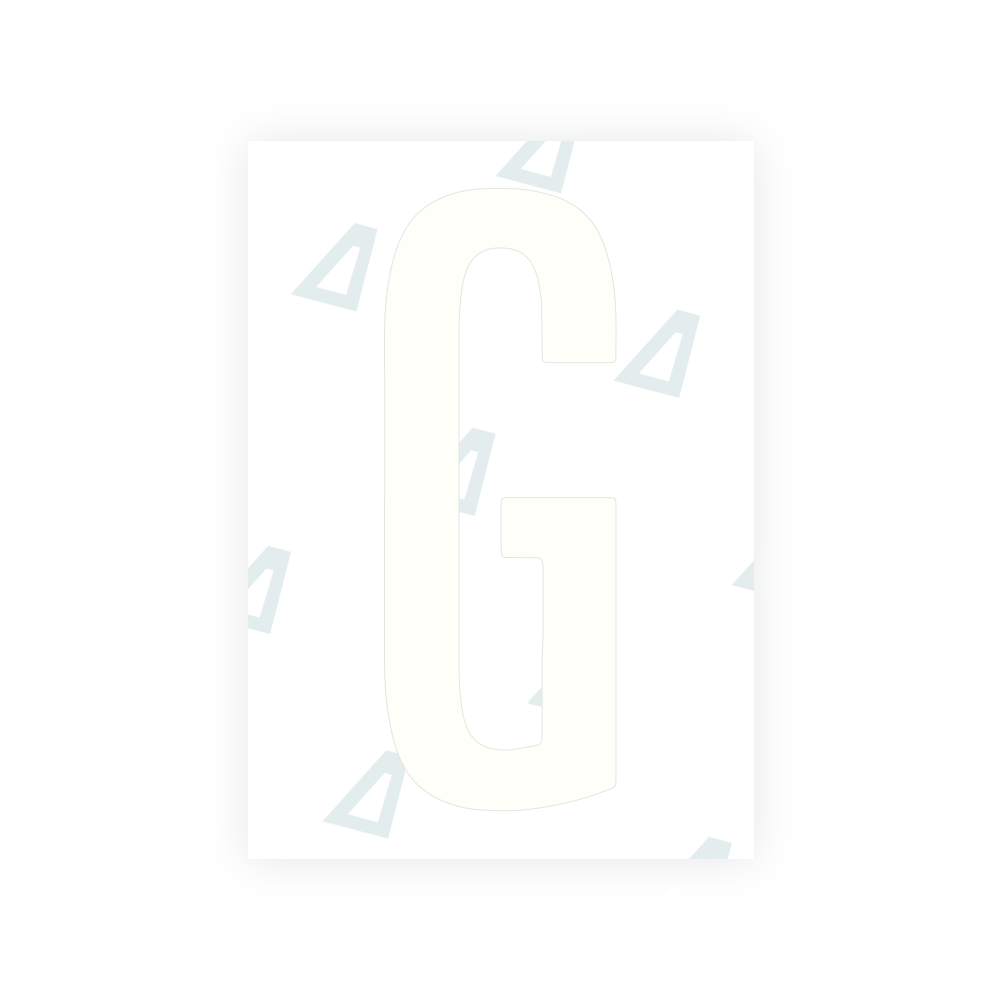 Alite Nanofilm for US (Ohio 2021) license plates - Symbol "G"