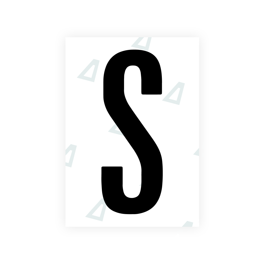 Alite Nanofilm for US (Ohio 2021) license plates - Symbol "S"