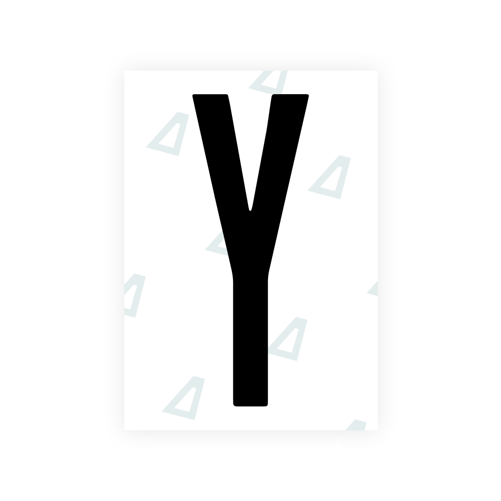 Alite Nanofilm for US (Ohio 2021) license plates - Symbol "Y"