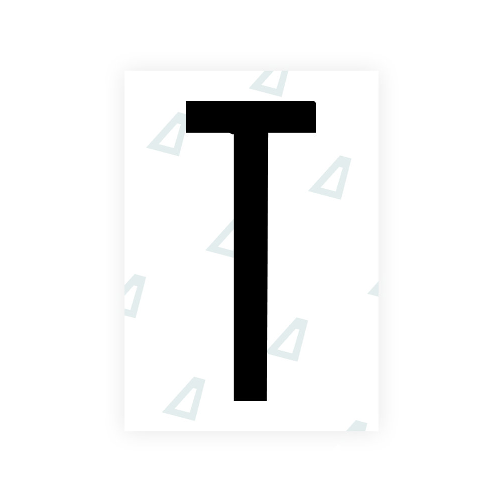 Alite Nanofilm for US (Oregon) license plates - Symbol "T"