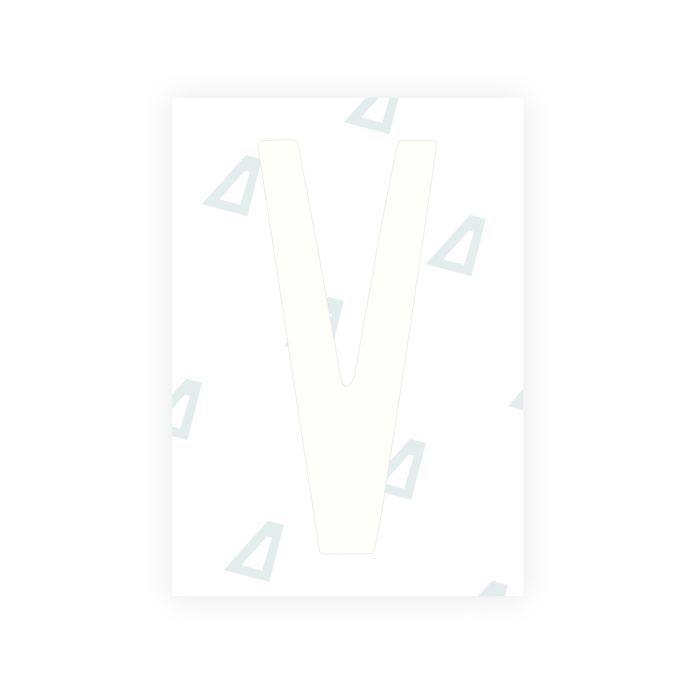 Alite Nanofilm for US (Oregon) license plates - Symbol "V"