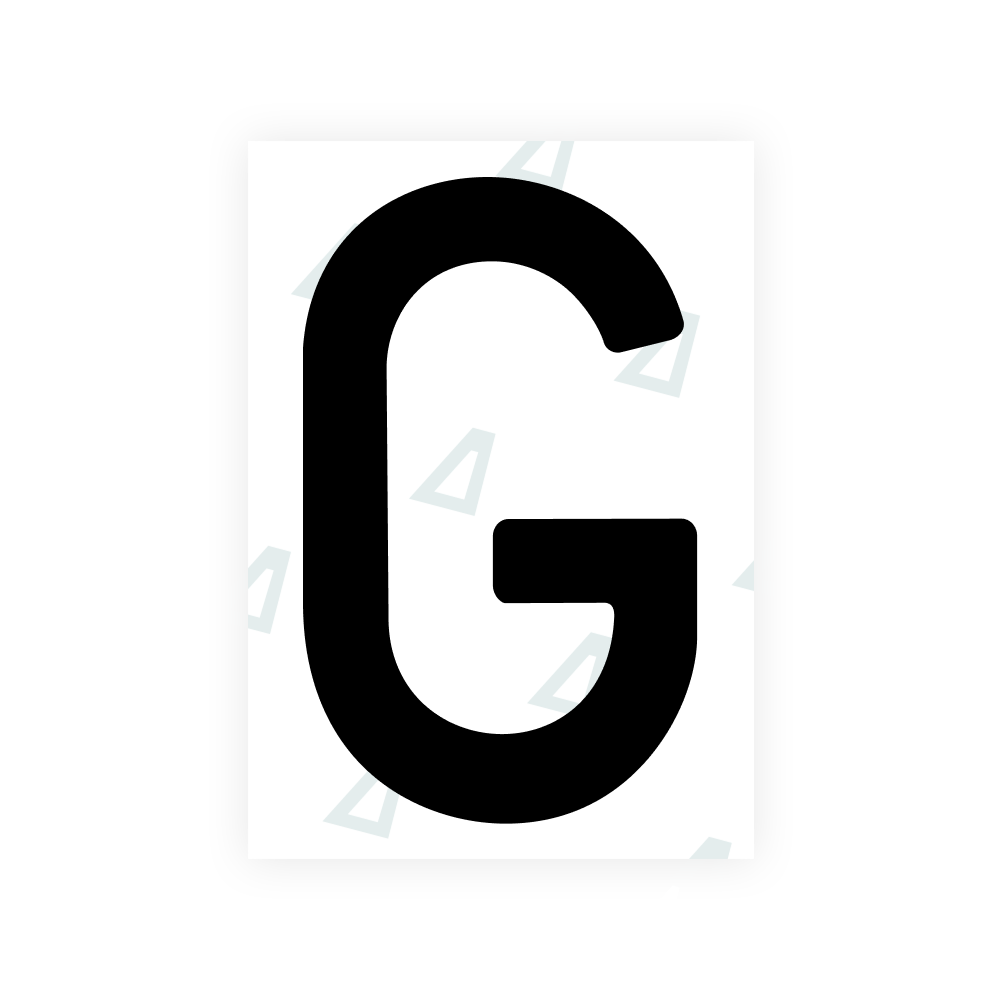 Alite Nanofilm pour plaques d'immatriculation polonaises - Symbole « G »