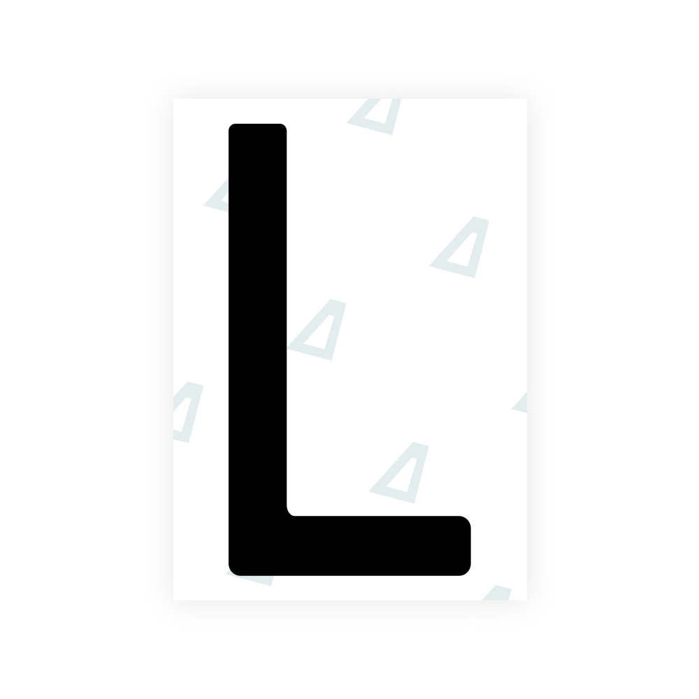Alite Nanofilm für polnische Kfz-Kennzeichen - Symbol "L"