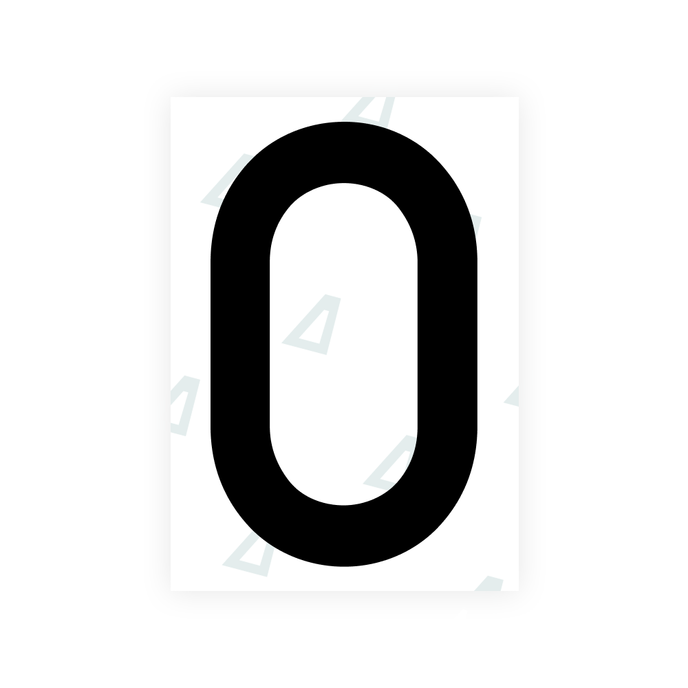 Alite Nanofilm pour plaques d'immatriculation polonaises - Symbole « O »