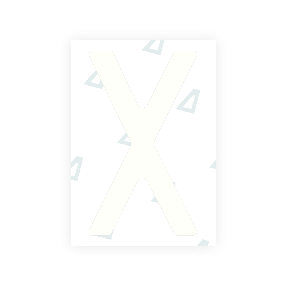 Alite Nanofilm pour plaques d'immatriculation polonaises - Symbole « X »