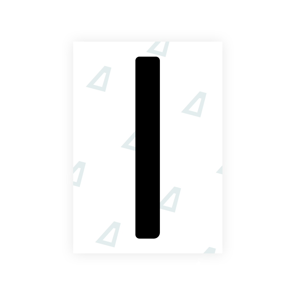 Alite Nanofilm for Poland (Wide) license plates - Symbol "I"