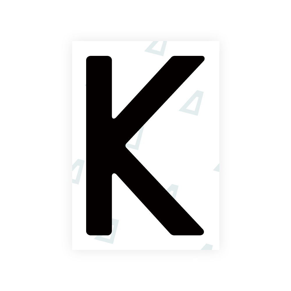 Alite Nanofilm for Poland (Wide) license plates - Symbol "K"