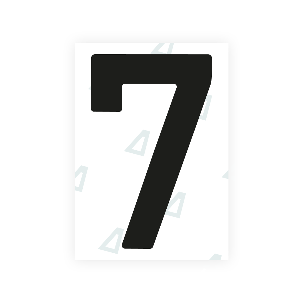 Alite Nanofilm pour plaques d'immatriculation du Portugal - Symbole "7"