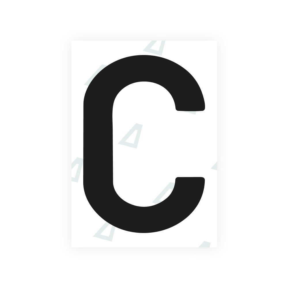 Alite Nanofilm for Portugal license plates - Symbol "C"